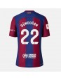 Ženski Nogometna dresi replika Barcelona Ilkay Gundogan #22 Domači 2023-24 Kratek rokav